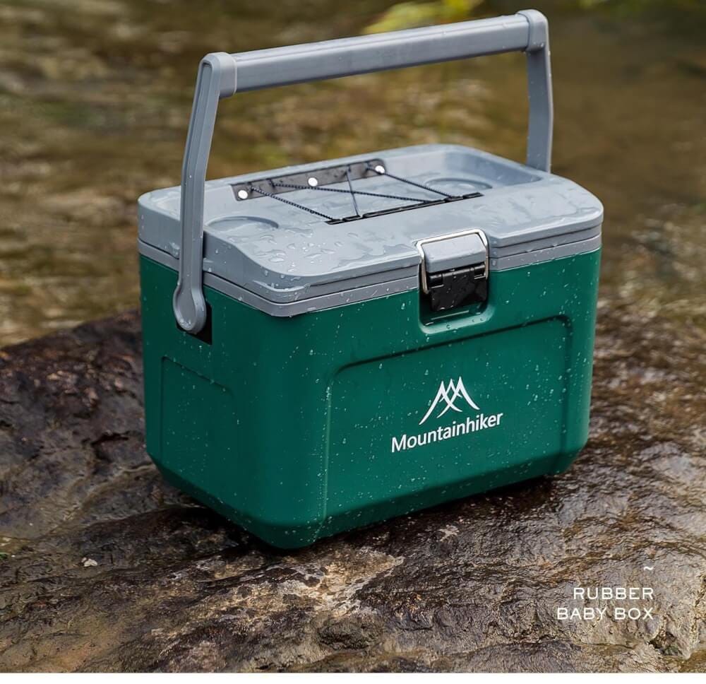 ถังแช่อเนกประสงค์ MOUNTAINHIKER 16 ลิตร สีเขียว